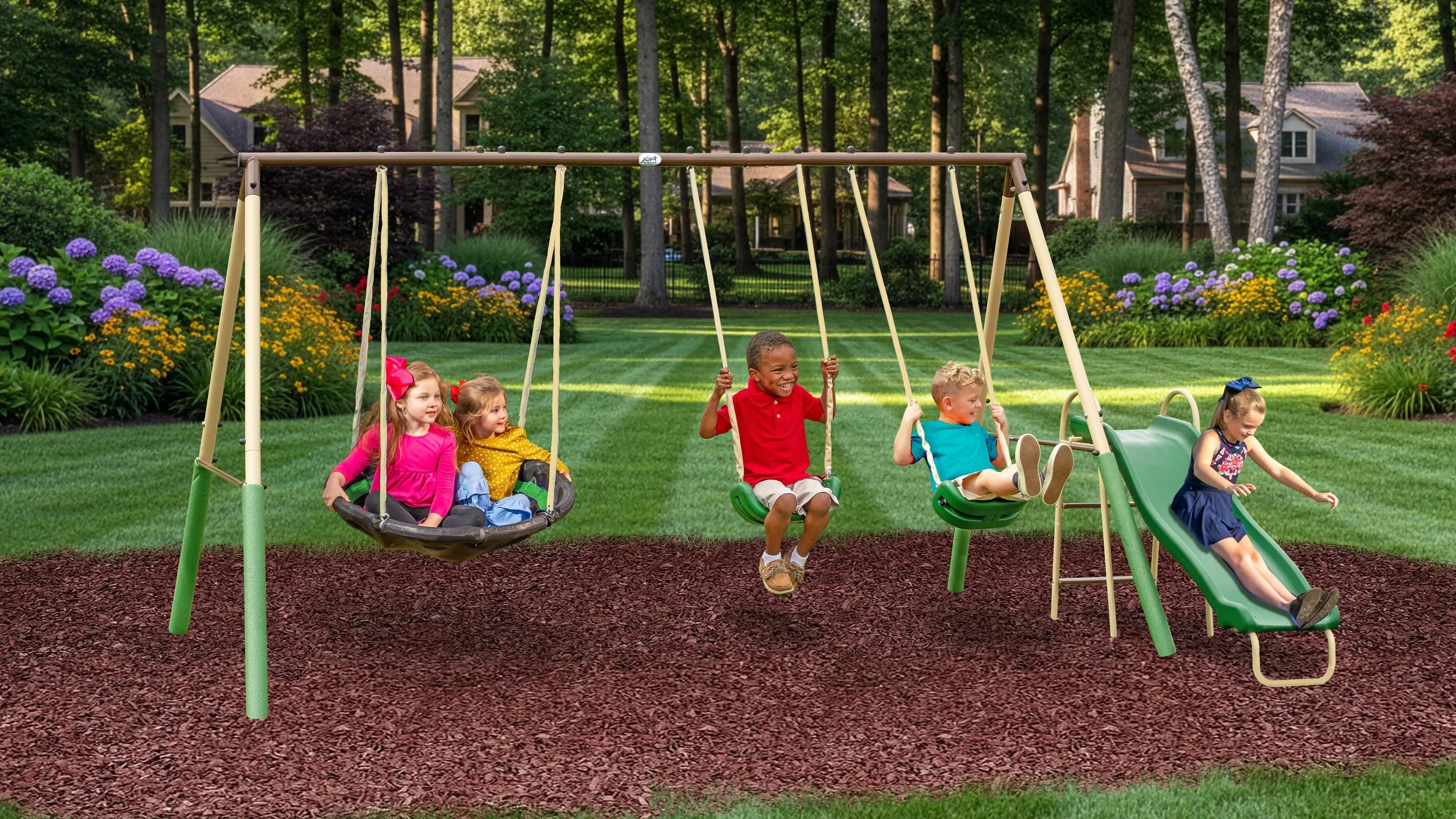 SuperDisc™ Swing Set — XDP Recreation